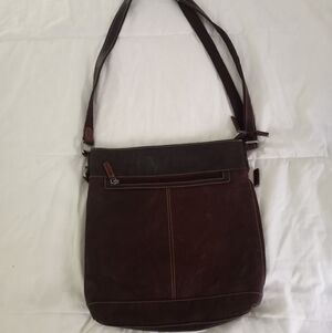 JACK GEORGES Voyager Large Leather Tote Bag